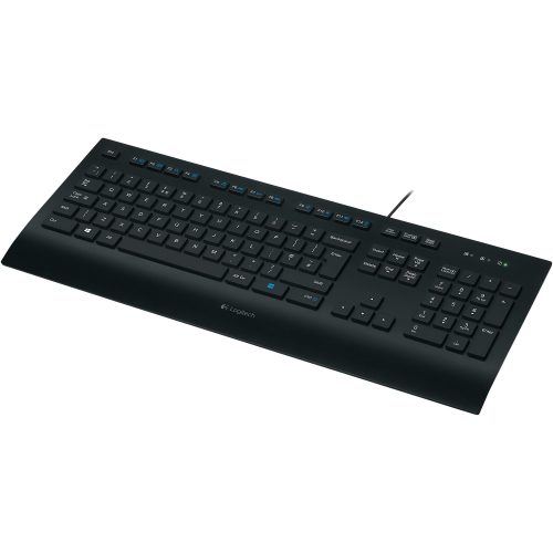 E+P Elektrik - Corded Keyboard K280e - Deutschland, Schwarz