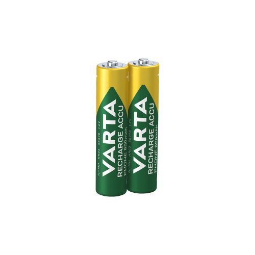 VARTA, VARTA Batterie Akku Phone 58398101402 T398, AAA/HR03, 2 St&uuml;ck