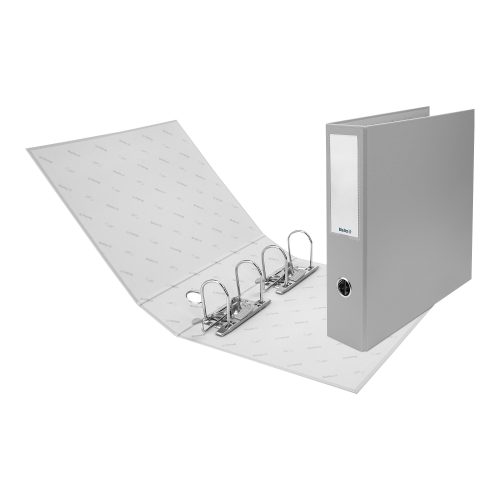Biella, BIELLA Ordner 8cm 120428.00 grau, 2 Mechaniken A4
