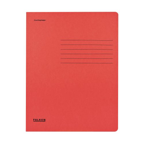 Falken Klappenordner 448003E DIN A4 24 x 32 cm Manila Rot