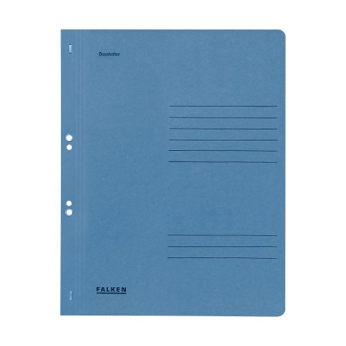 Falken Ösenhefter 80003882001F A4 Manila 24 (B) x 32 (H) cm Blau