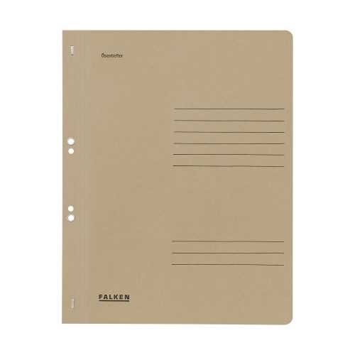 Falken Ösenhefter 80003916001F A4 Manila 24 (B) x 32 (H) cm Grau