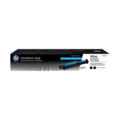 HP, HP Toner Nachf&uuml;llset 143A schwarz W1143AD 1001n/1201n/1202nw 2 St&uuml;ck