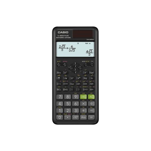 Casio Wissenschaftlicher Taschenrechner FX-85ESPLUS-2- CH Schwarz