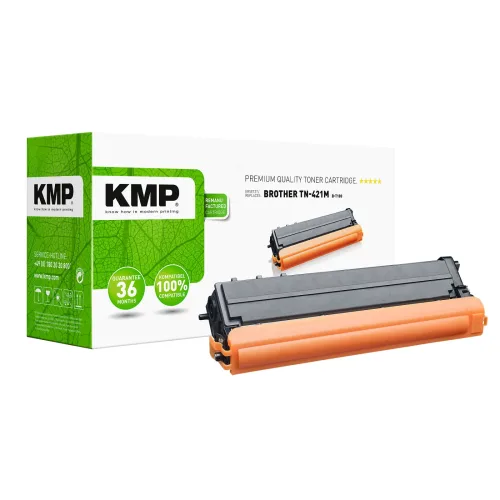 Kompatible KMP Brother TN-421M Tonerkartusche Magenta