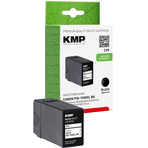 KMP Kompatibel Canon C99 Tintenpatrone Schwarz