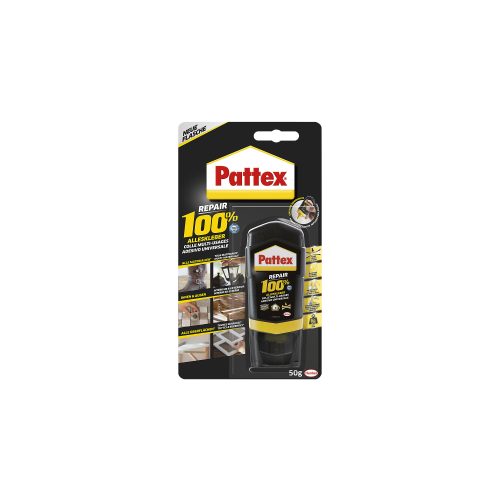 Pattex Alleskleber Permanent Repair 100% Flüssig Transparent 50 g P1BC6