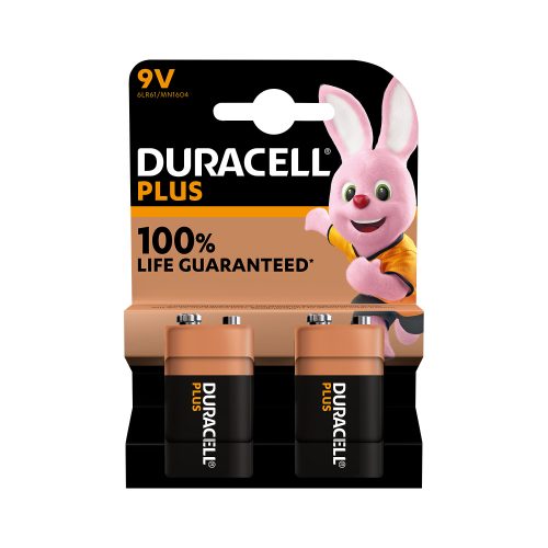 Duracell Batterien 6LR61 9 V 2 Stück