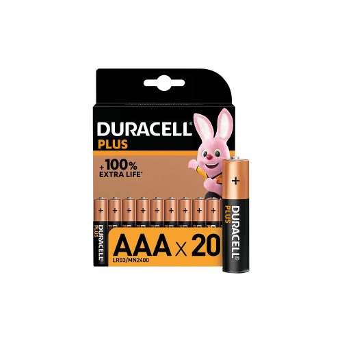 DURACELL, DURACELL Plus Power 4-020146 AAA/LR03 20 St&uuml;ck