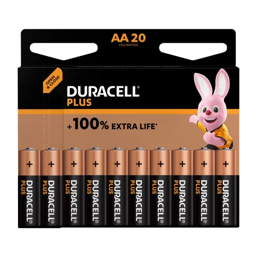 DURACELL, DURACELL Batterie Plus Power 4-017986 AA/LR6 20 St&uuml;ck