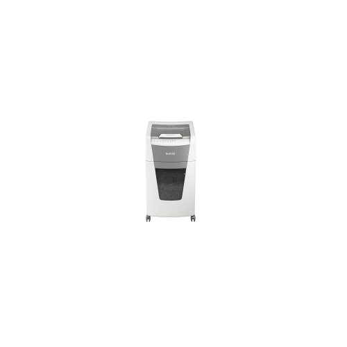 LEITZ Aktenvernichter IQ 8016-20-00 Mikroschnitt Grau, Weiss