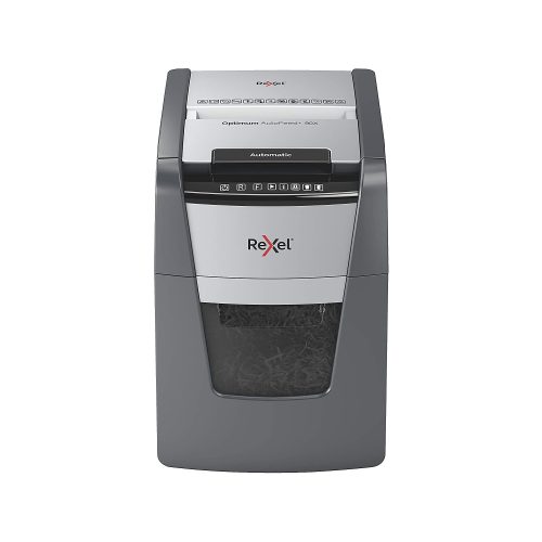 Rexel, REXEL Aktenvernichter Optimum AF+ 2020090XCH 90X. P-4. 20lt