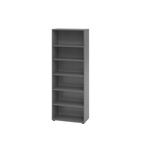Hammerbacher Schrank V968RE/G Grau 80 x 40 x 215,4 cm