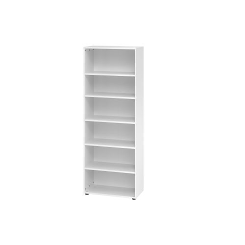 Hammerbacher Schrank V968RE/W Weiß 80 x 40 x 215,4 cm