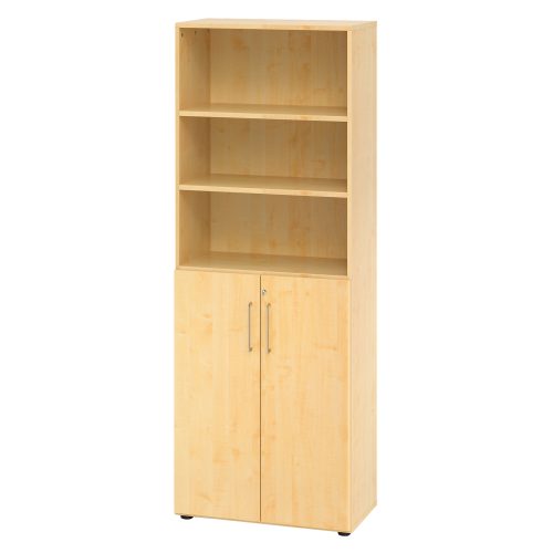 Hammerbacher Schrank V968T3/3/3/BS Ahorn 80 x 42 x 215,4 cm