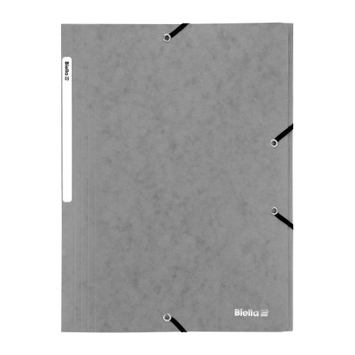 Biella, BIELLA Gummibandmappe A4 178401.25 grau, 355gm2 200 Bl.