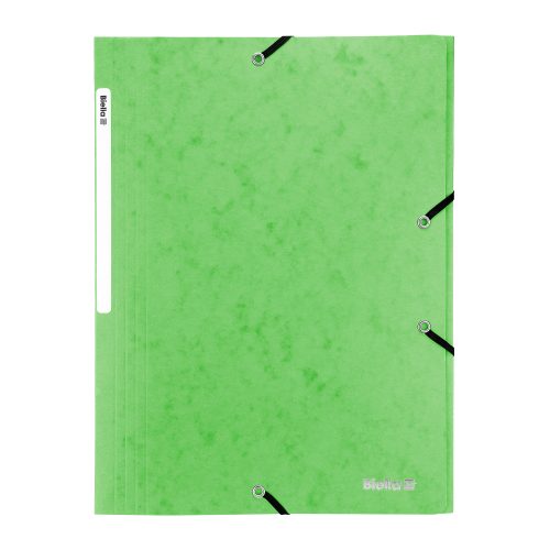 Biella, BIELLA Gummibandmappe A4 178401.31 hellgr&uuml;n, 355gm2 200 Bl.