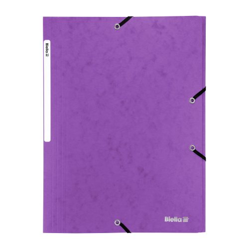 Biella, BIELLA Gummibandmappe A4 178401.42 violett, 355gm2 200 Bl.
