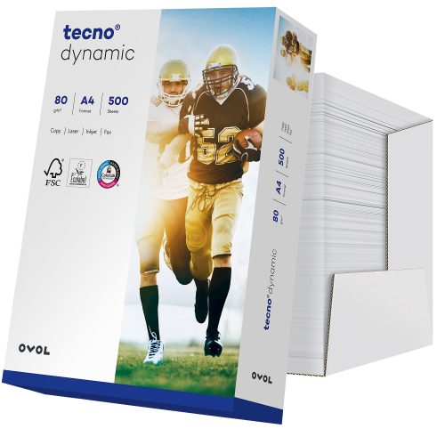 tecno Dynamic Quickbox DIN A4 Druckerpapier 80 g/m² Weiß 2500 Blatt