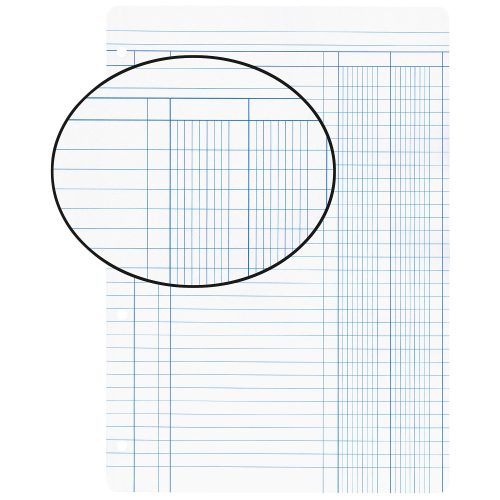 Biella, BIELLA Einlagebl&auml;tter A4 450449.00 weiss,Lineatur 9,4-Loch 100Bl.