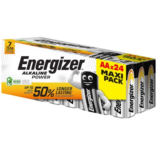 Energizer AA Alkali-Batterien Power LR6 1.5V 24 Stück
