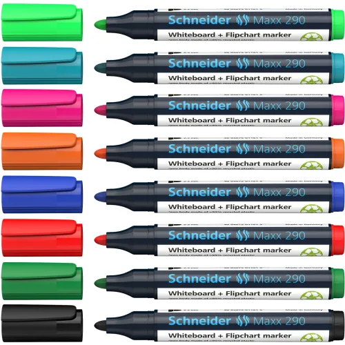 Schneider Whiteboard-Marker Maxx 290 Mehrfarbig 1-3 mm 8 Stück