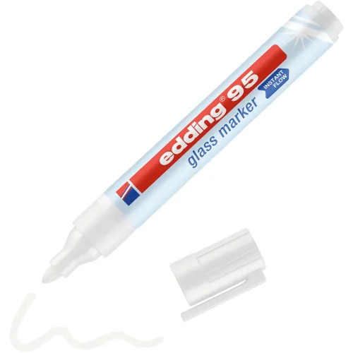edding, EDDING Glasmarker 95 95-049 weiss