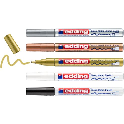 edding Lackmarker e-751 Filzspitze 1-2 mm