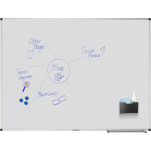 Legamaster, LEGAMASTER Whiteboard 90x120cm 7-108254 Unite Plus emailliert