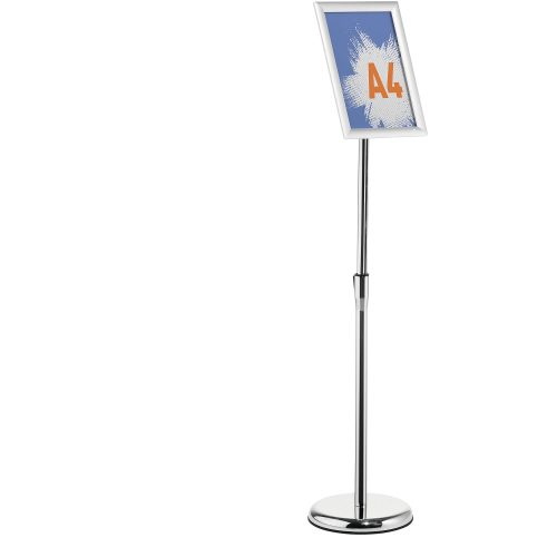 DURABLE Bodenanzeige A4 112,5 x 31,5 x 31,5 cm Silber