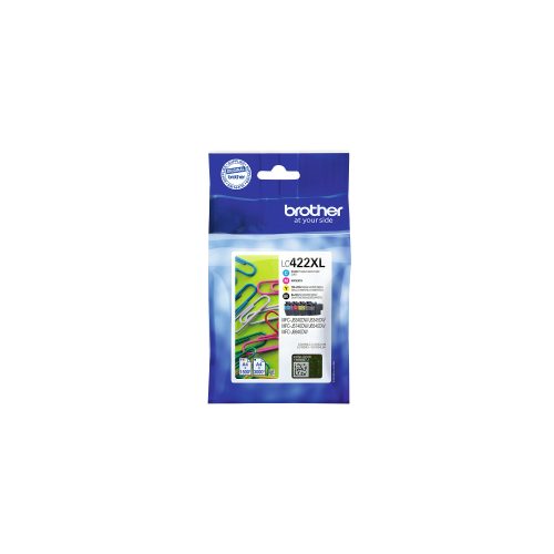 Brother, BROTHER Valuepack Tinte CMYBK LC-422XLVAL MFC-J5340 3000/1500 Seiten