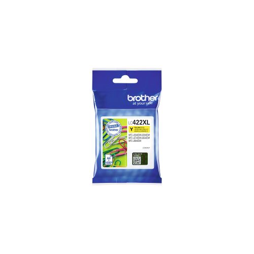 Brother, BROTHER Tintenpatrone HY yellow LC-422XLY MFC-J5340 1500 Seiten