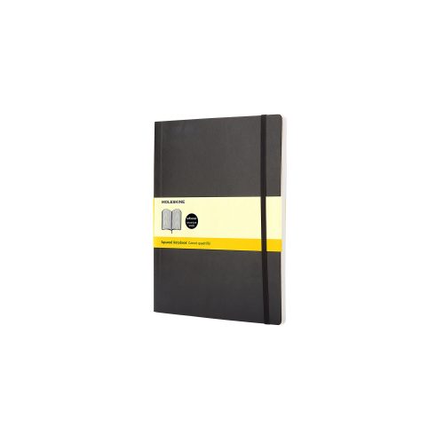 MOLESKINE, MOLESKINE Notizbuch Soft XL 724-7 kariert schwarz