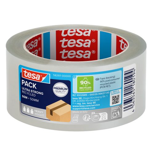 tesa, TESA Verpackungsband ECO 50mmx66m 58297-00000 5829700000 ultra strong trans.