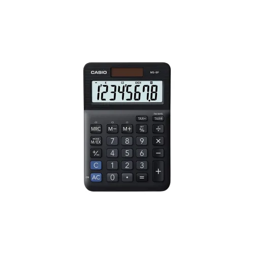 Casio, CASIO Tischrechner MS-8F schwarz