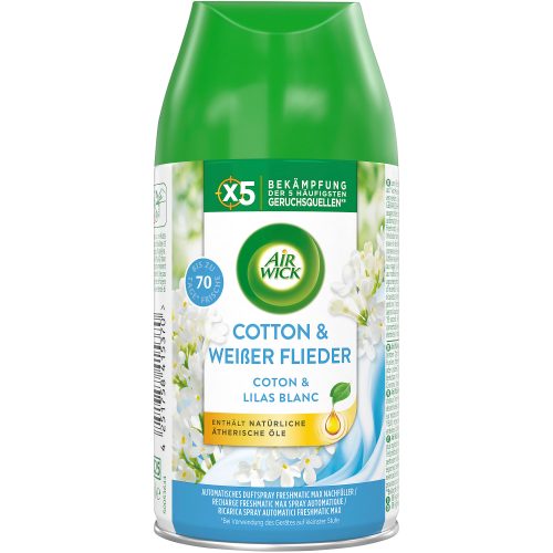 AIR WICK, AIR WICK Freshmatic Refill 3234218 Cotton & weisse Flieder 250ml