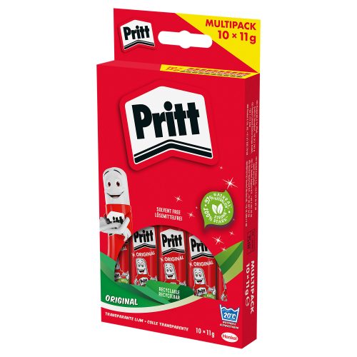Pritt Klebestift-Set 10 St?ck, Rot Weiss