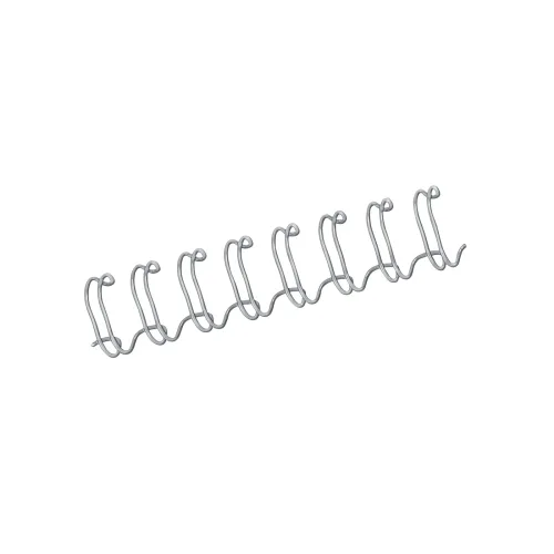 Fellowes, FELLOWES Drahtbinder&uuml;cken 14mm 54454 silber 100 St&uuml;ck
