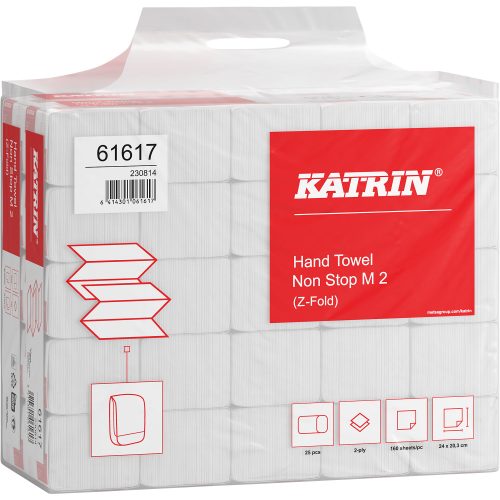 KATRIN, KATRIN Falthandt&uuml;cher Non Stop M2 589665 2-lagig, weiss, recycling