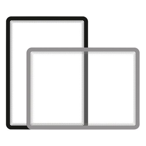 Djois Magneto Rahmen A4 Grau 194950 230 (B) x 2 (T) x 317 (H) mm