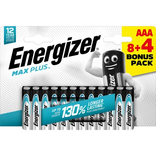 Energizer, ENERGIZER Batterie E30173440 Max Plus, AAA/LR03, 12 St&uuml;ck