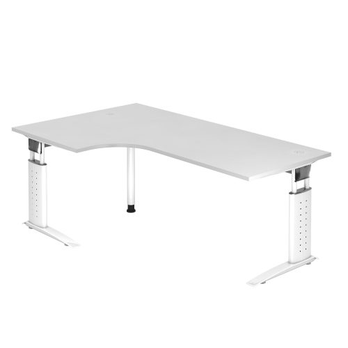 Hammerbacher Schreibtisch US82 200X120CM Weiß