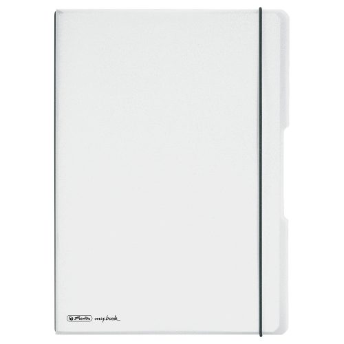 herlitz, HERLITZ Notizheft My.Book A4 11361425 kariert transparent