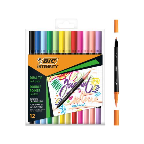 BIC, BIC Filzstifte Dualtip CFP 503847 12 St&uuml;ck