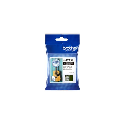 Brother, BROTHER Tintenpatrone HY schwarz LC-421XLBK DCP-J1050 500 Seiten
