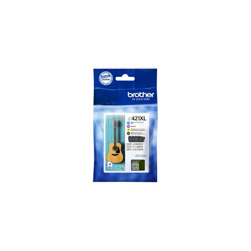 Brother, BROTHER Valuepack Tinte CMYBK LC-421XLVAL DCP-J1050 500 Seiten