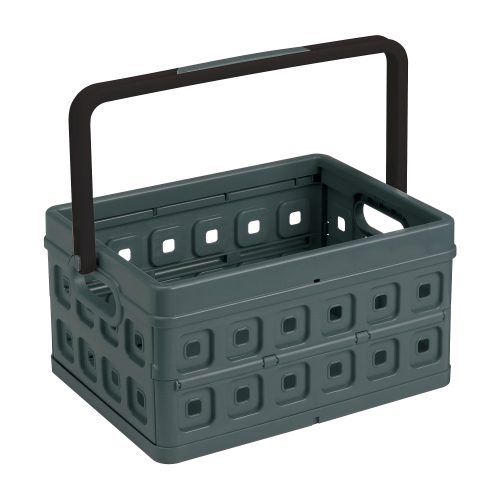 sunware Klappbox 57500636 Anthrazit Kunststoff 31,5 x 44 x 21 cm 24 L