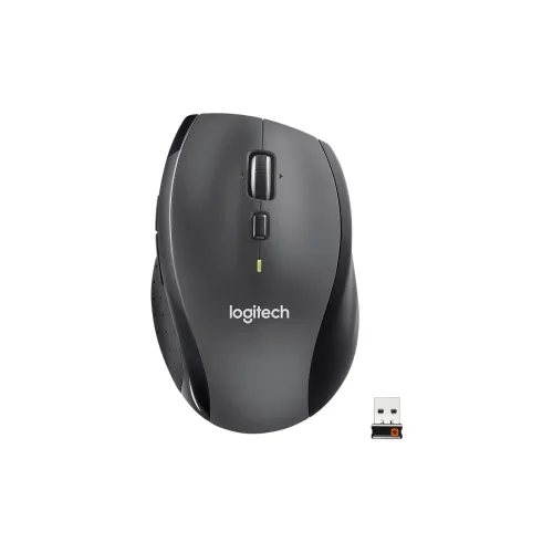 Logitech  Maus Kabellos Schwarz, Kohle