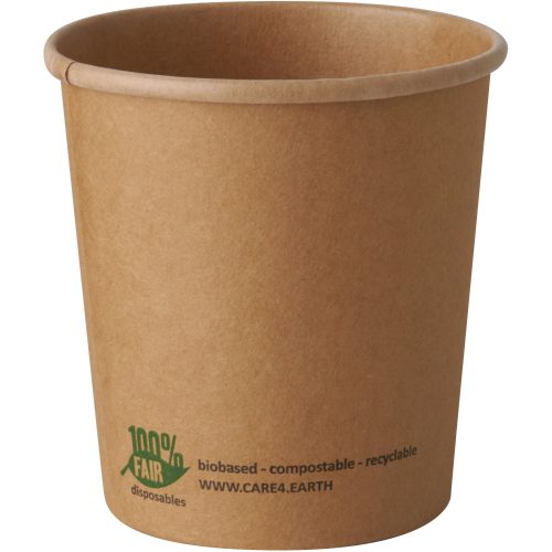 PAPSTAR Suppenschalen pure 87266 Frischfaser-Karton, BIO-beschichtet 25 Stück