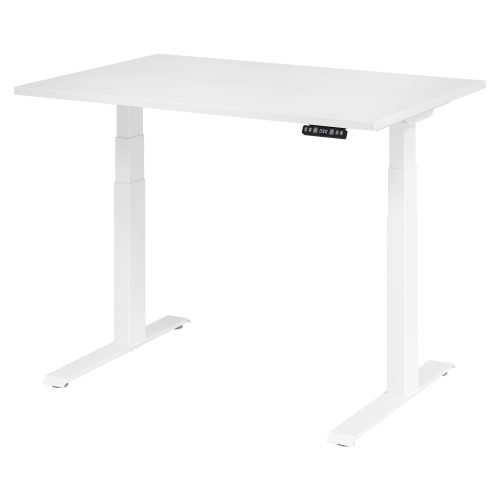Hammerbacher Sitz-Steh-Arbeitsplatz XDKB12 1.200 x 800 x 1.290 mm Weiß